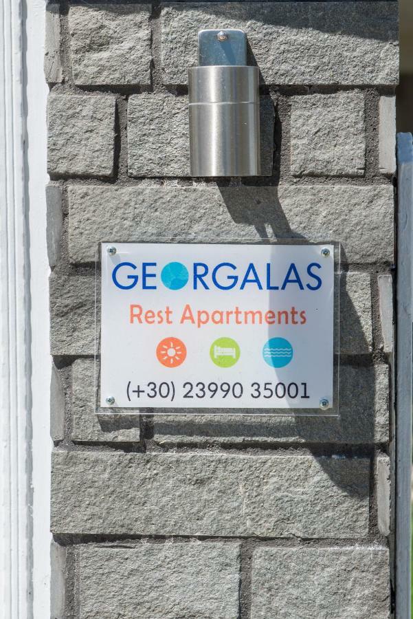 Georgalas Rest Apartments Nea Kallikrateia Exterior photo